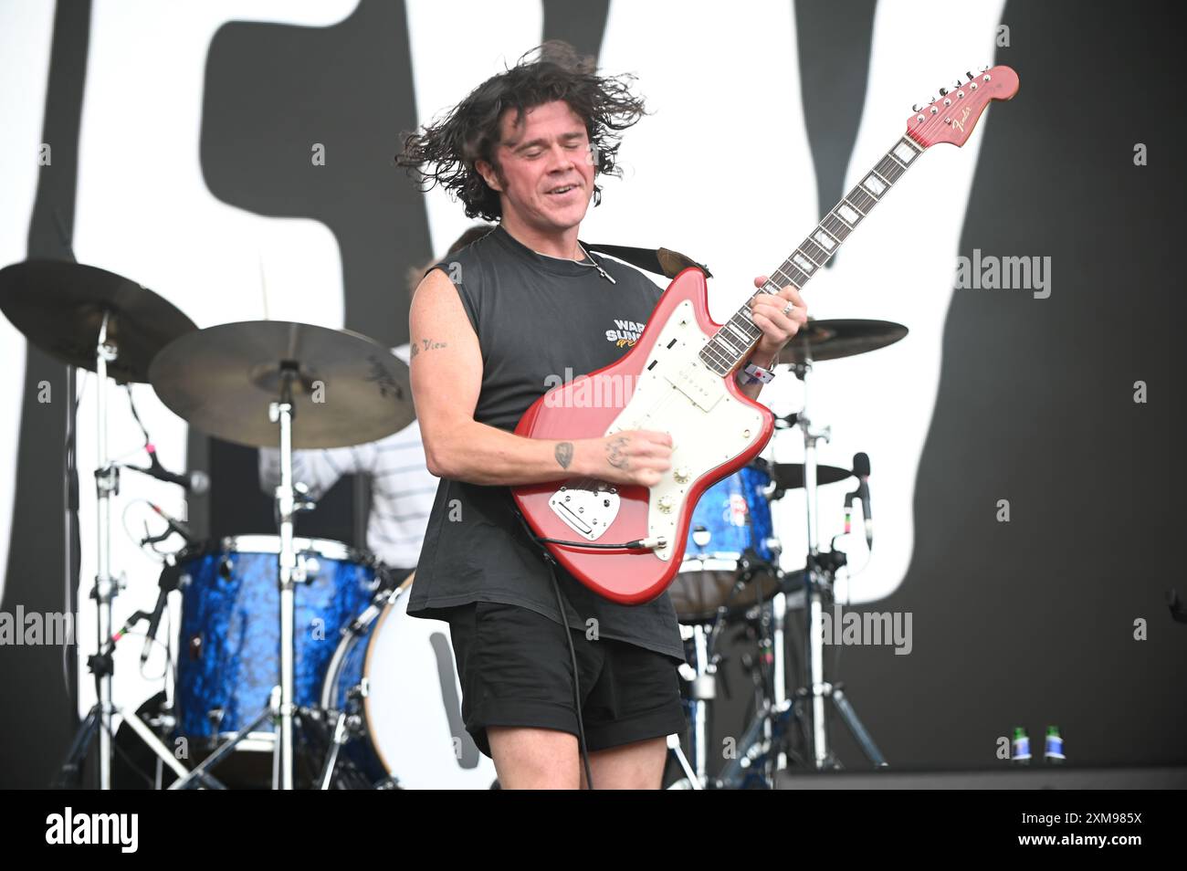 The View , Performing at Tramlines Festival 2024 , Sheffield, Regno Unito Foto Stock