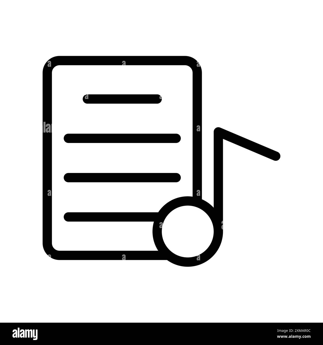 Icona testo logo lineare collezione in bianco e nero per il Web Illustrazione Vettoriale