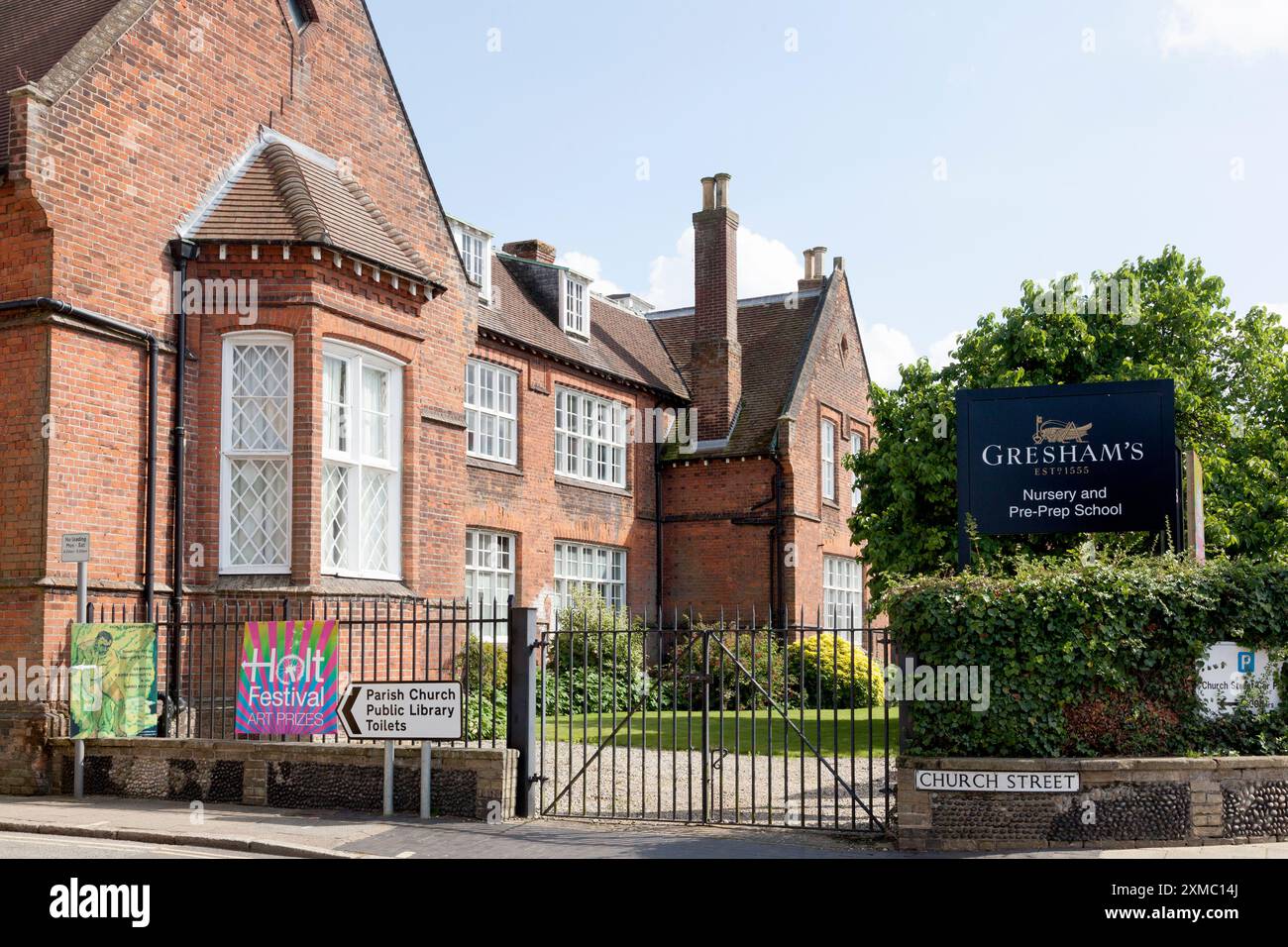 Gresham's Nursery and Pre-Prep School, Holt, Norfolk Foto Stock