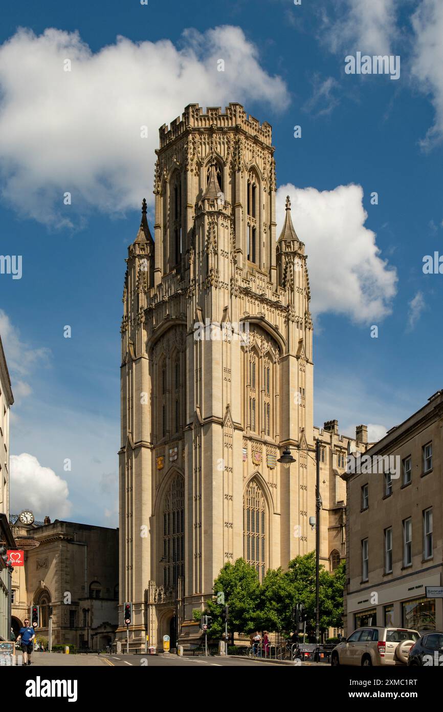 Bristol University Building, Bristol, Somerset, Inghilterra Foto Stock