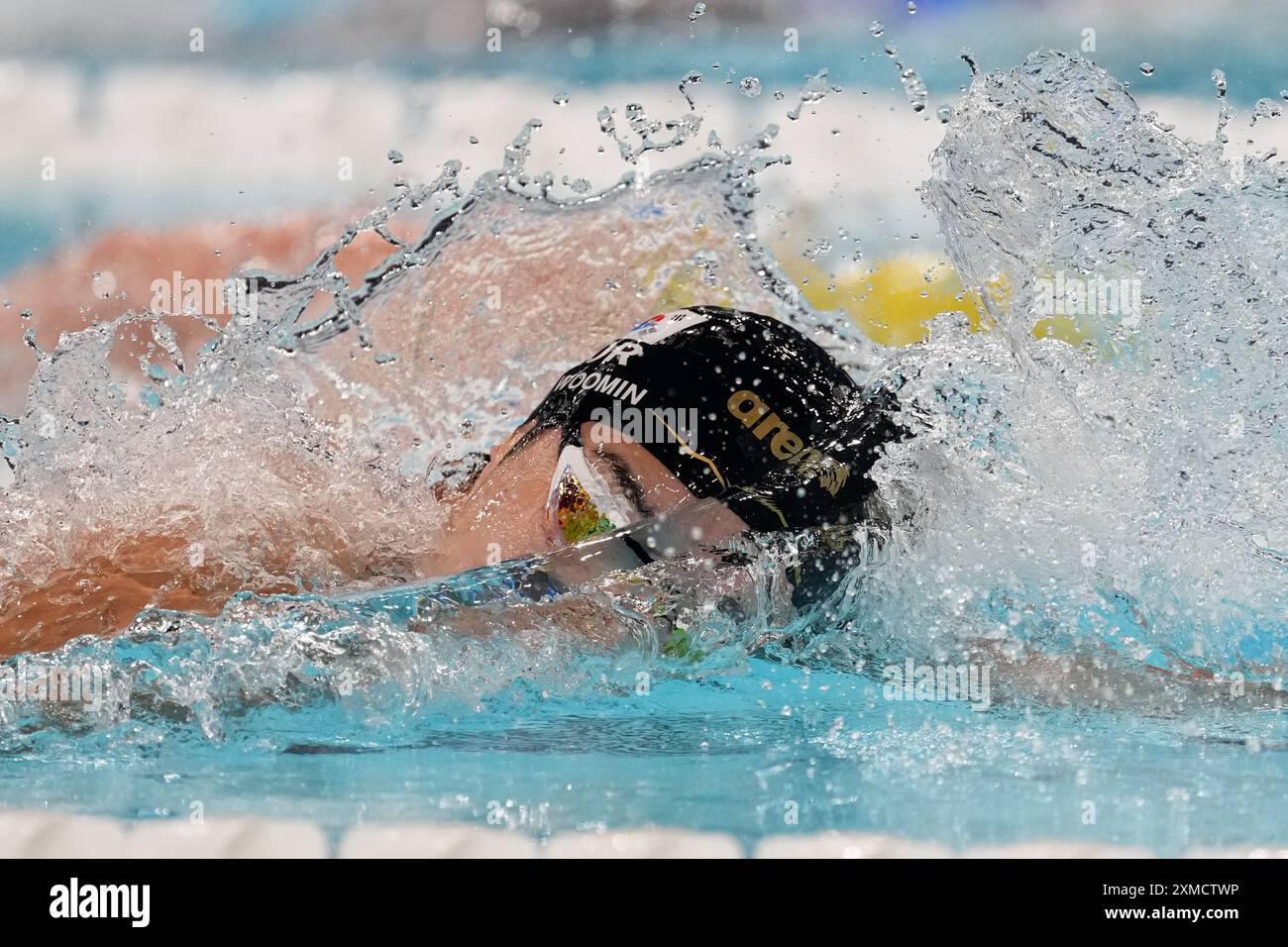 Parigi, Francia. 27 luglio 2024. In azione alle Olimpiadi estive 2024, giovedì 27 luglio 2024, a Parigi, Francia. (Foto di Gian Mattia D'Alberto/LaPresse) credito: LaPresse/Alamy Live News Foto Stock