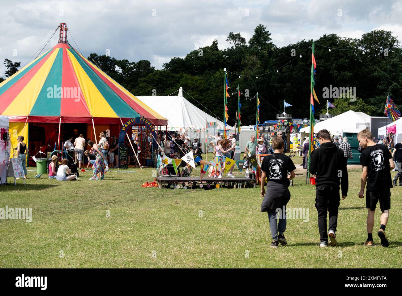 Warwick Folk Festival, Warwickshire, Inghilterra, Regno Unito Foto Stock