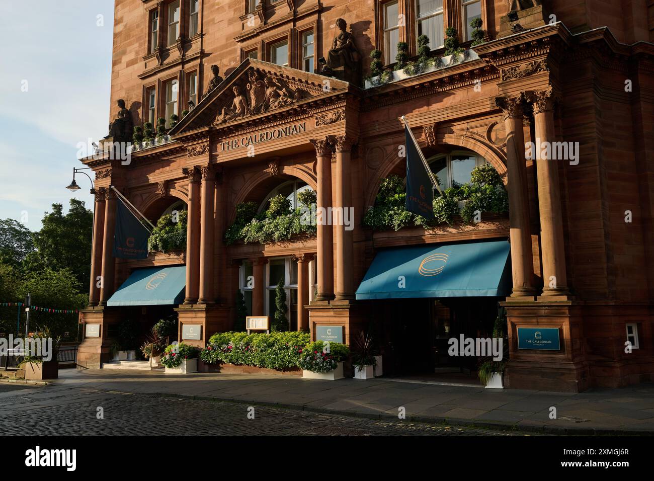 Edimburgo Scozia, Regno Unito 28 luglio 2024. Vista generale della Caledonian Edinburgh. credito sst/alamy notizie in diretta Foto Stock