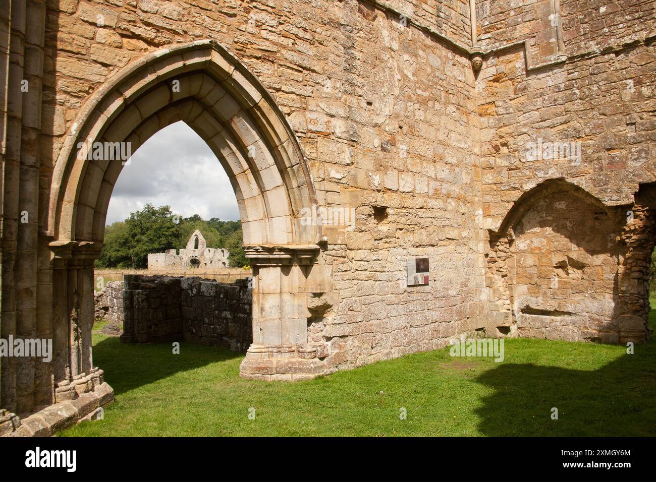 Bayham Old Abbey Foto Stock