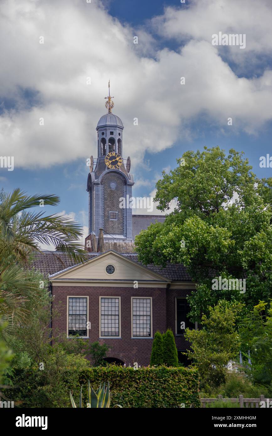 14. 07. 2024 Leida, Paesi Bassi, uno dei più antichi giardini botanici al mondo nel centro della città di Leida Foto Stock