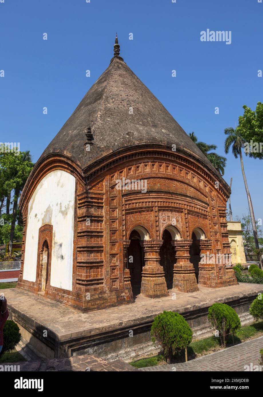 Tempio Pancharatna Govinda, Divisione Rajshahi, Puthia, Bangladesh Foto Stock