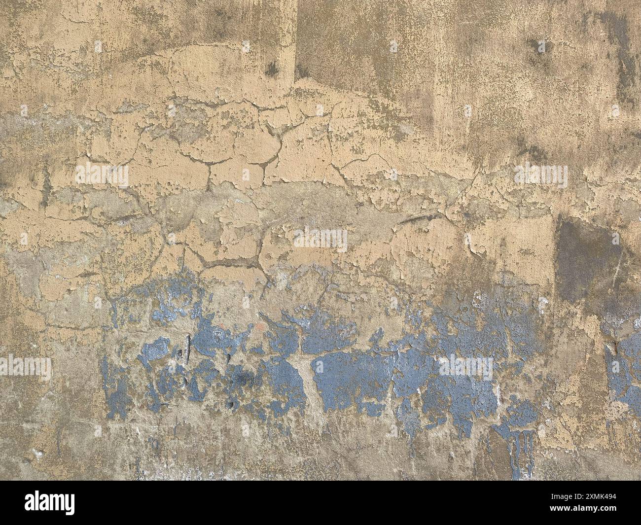 Sfondo di vecchie pareti in cemento grunge verniciate Foto Stock