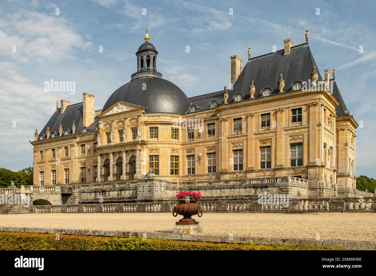 Chateau Vaux le Vicomte, Maincy, Ile-de-France, Francia Foto Stock