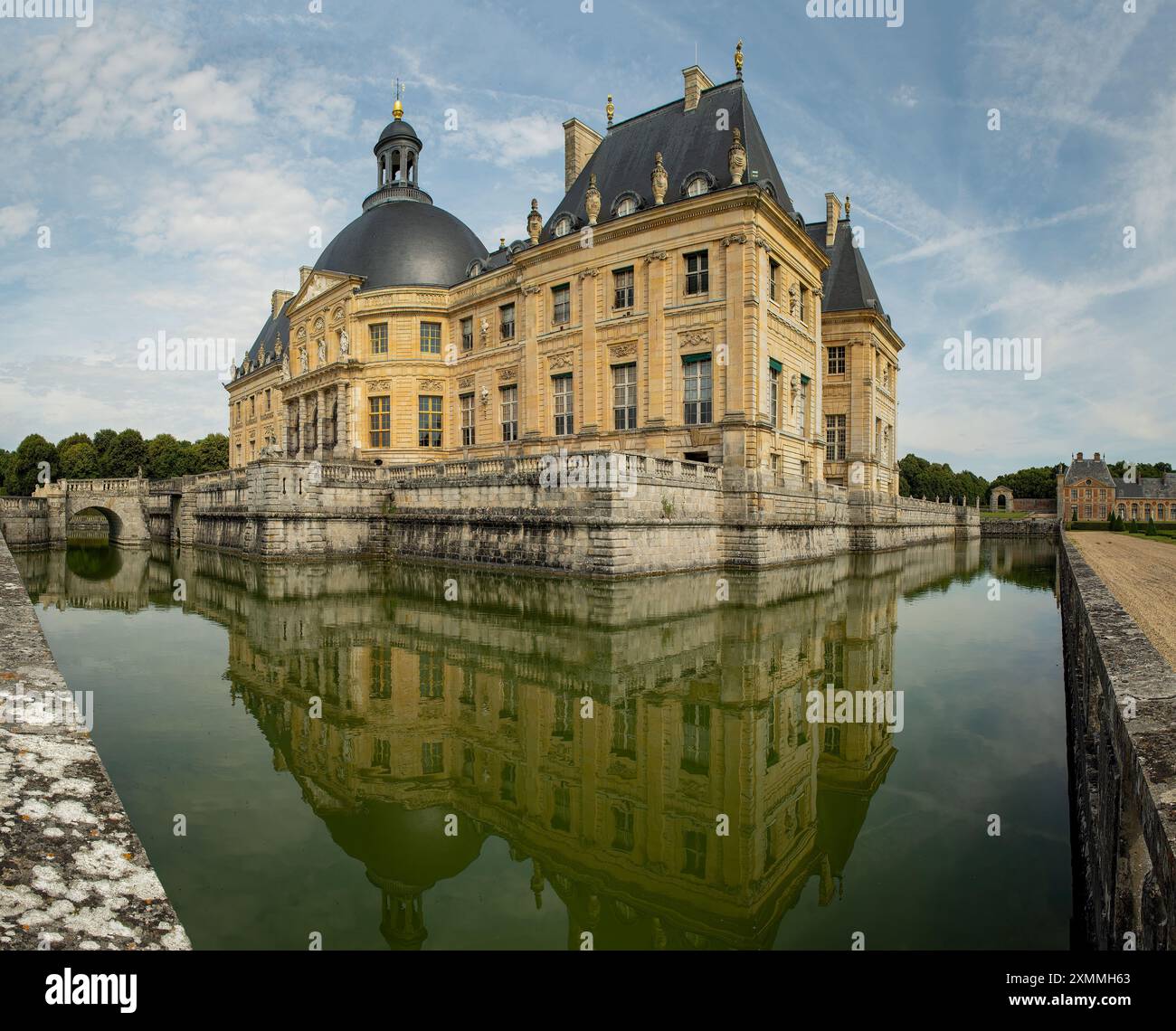 Chateau Vaux le Vicomte, Maincy, Ile-de-France, Francia Foto Stock