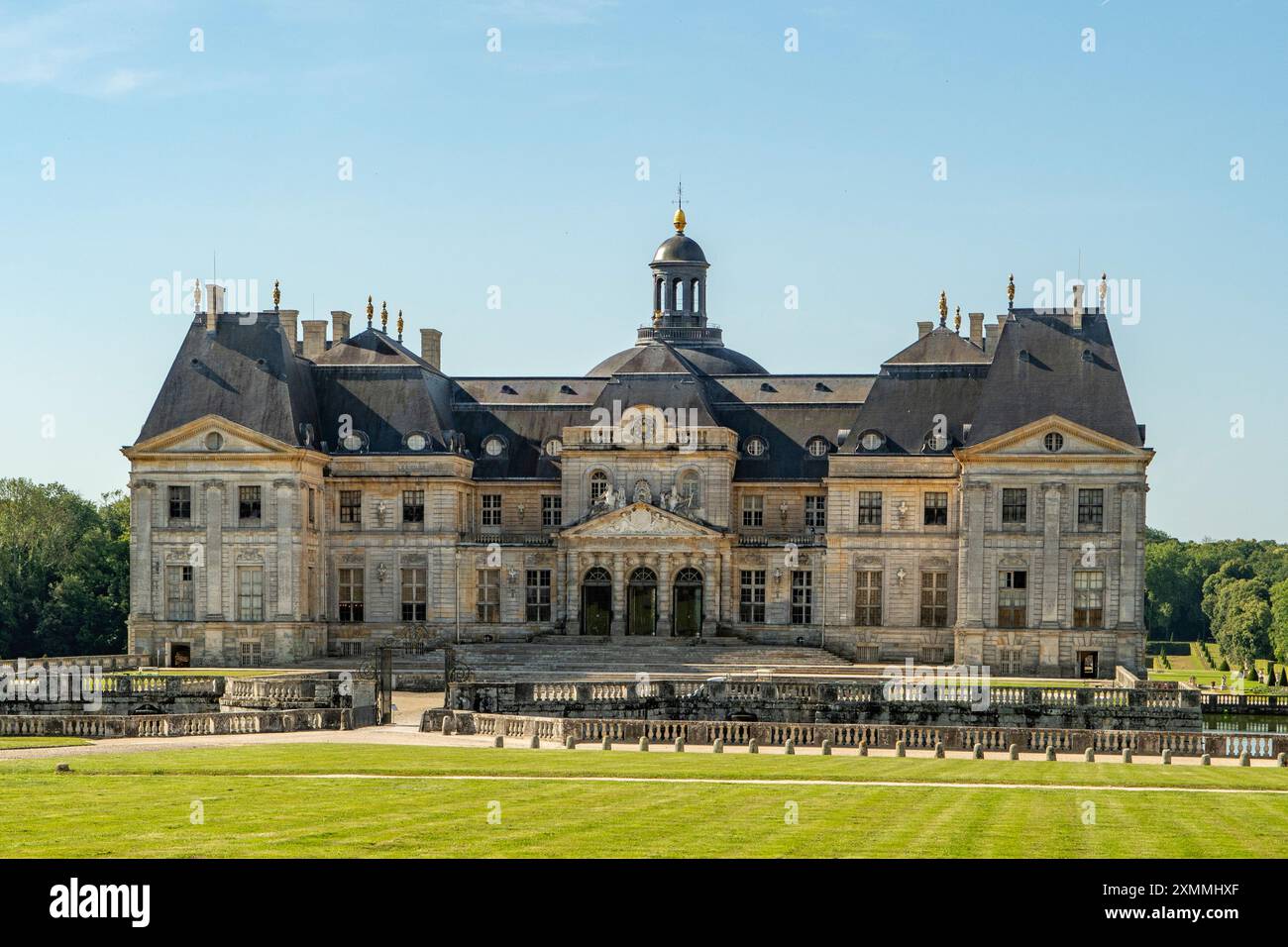 Chateau Vaux le Vicomte, Maincy, Ile-de-France, Francia Foto Stock
