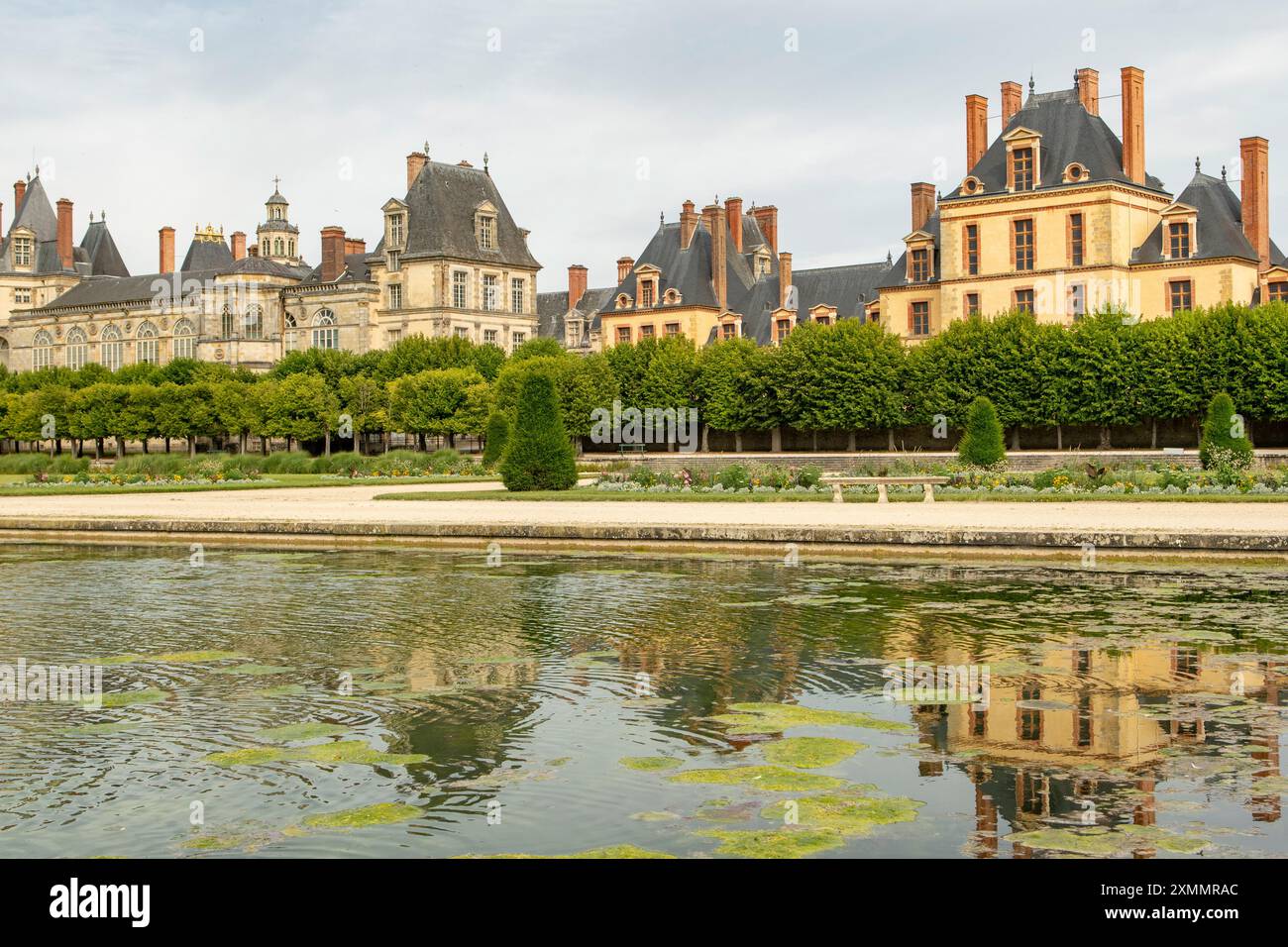 Castello di Fontainebleau, Ile-de-France, Francia Foto Stock