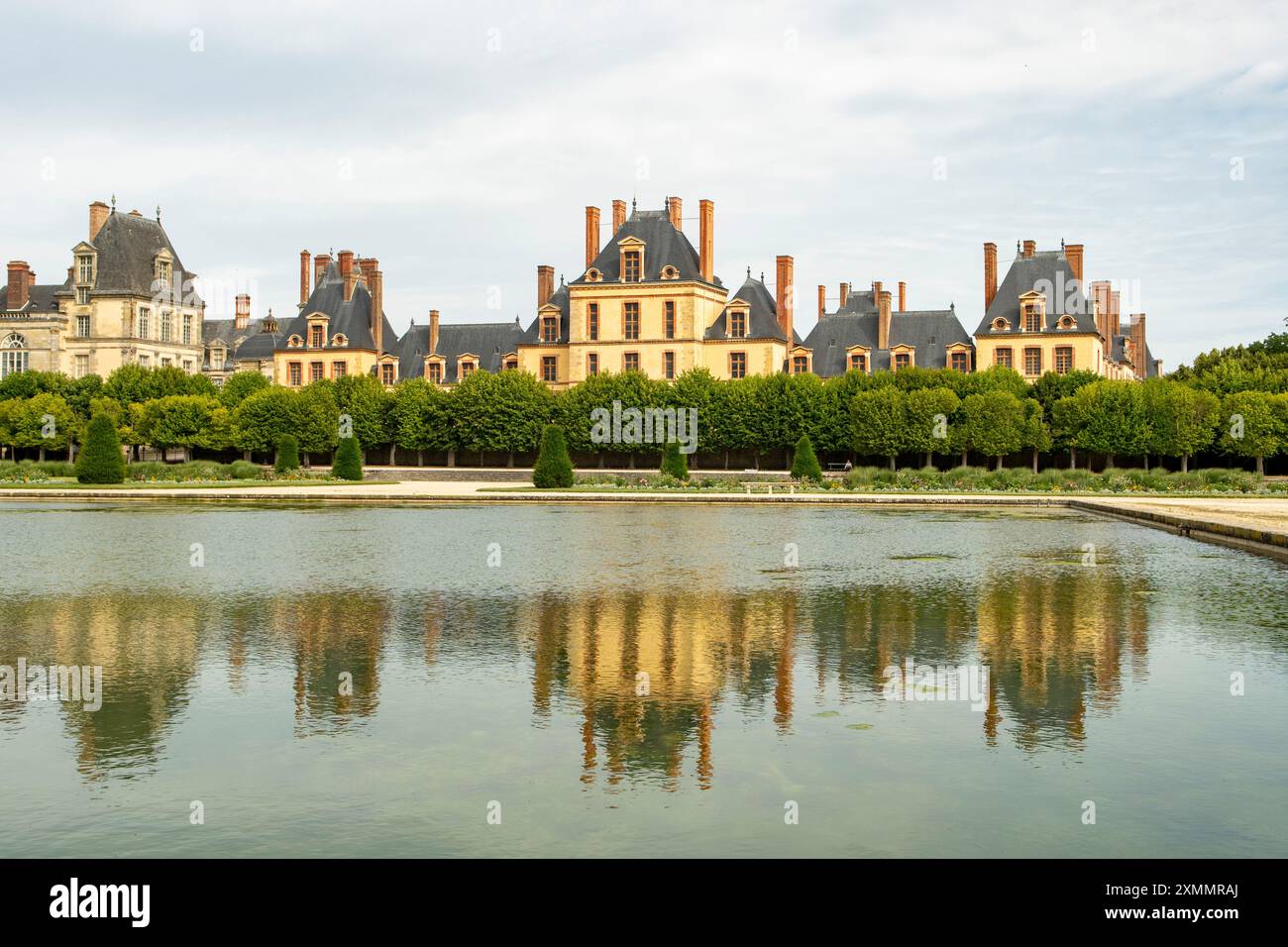 Castello di Fontainebleau, Ile-de-France, Francia Foto Stock