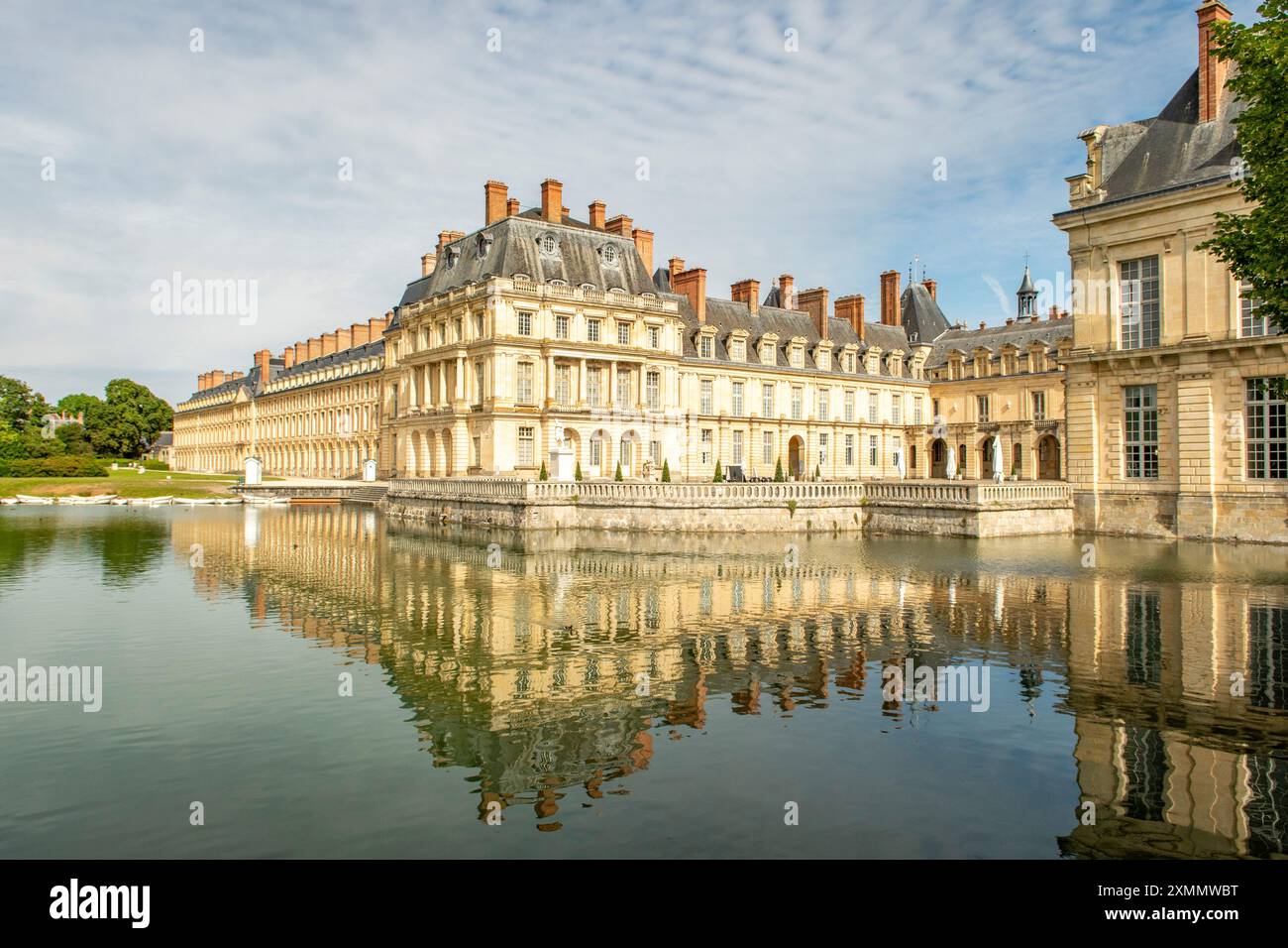 Castello di Fontainebleau, Ile-de-France, Francia Foto Stock