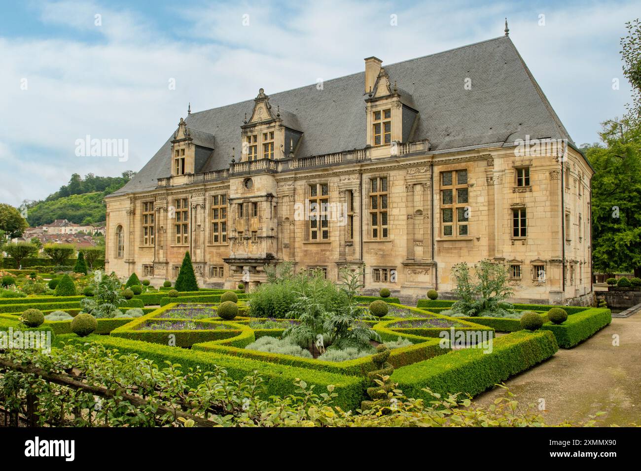 Chateau du Grand Jardin, Joinville, Champagne, Francia Foto Stock