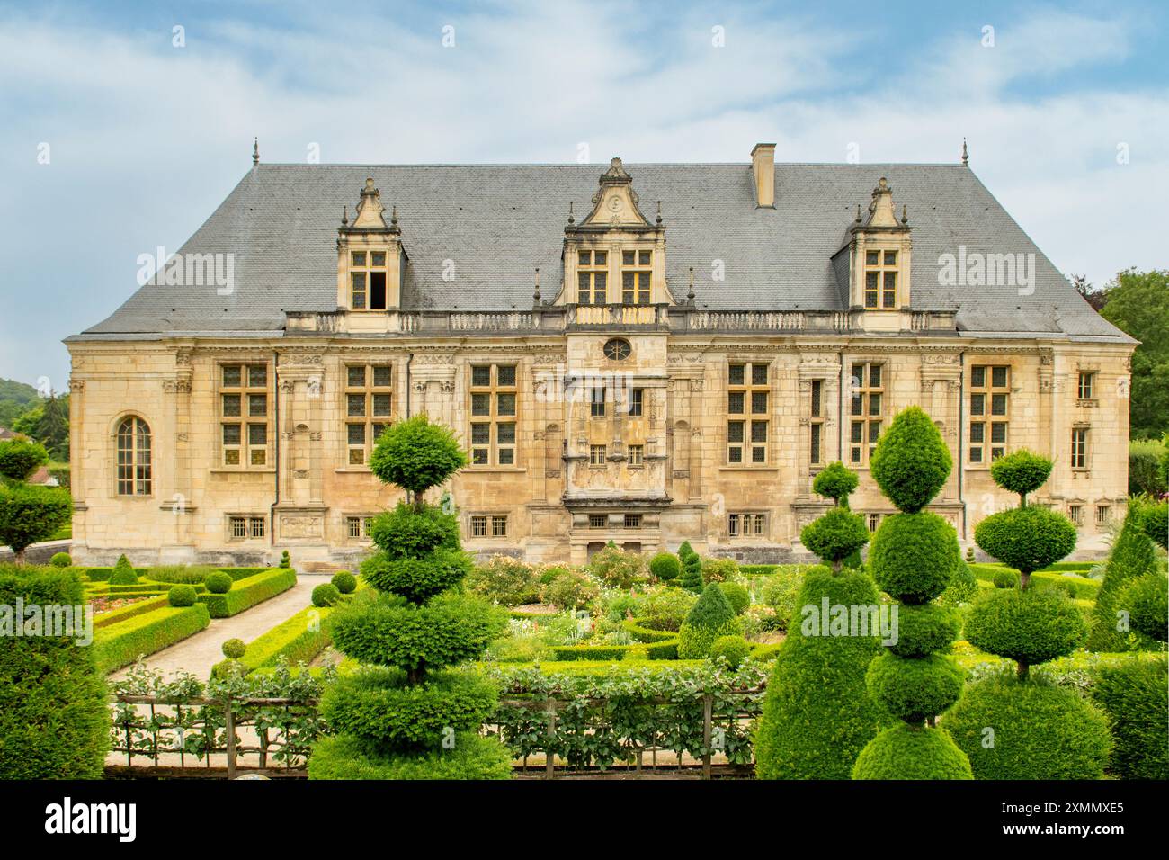 Chateau du Grand Jardin, Joinville, Champagne, Francia Foto Stock