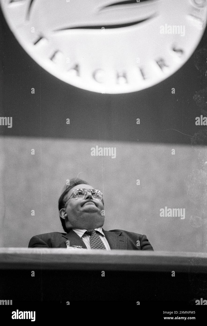 Conferenza NUT ( Unione Nazionale degli insegnanti ) a Brighton ? Foto di Roger Bamber Foto Stock