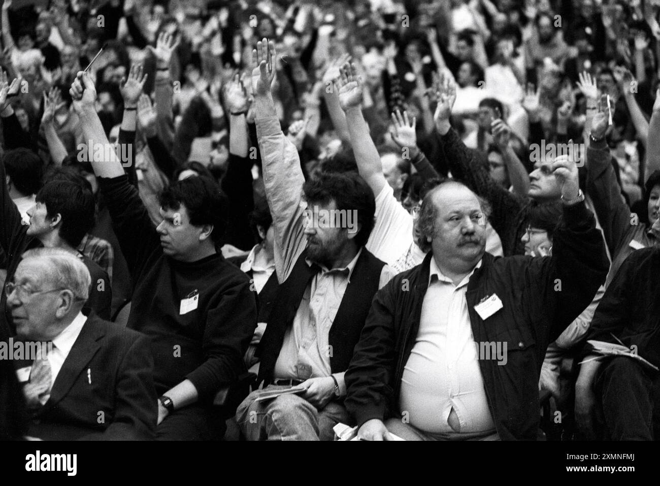 Conferenza NUT ( Unione Nazionale degli insegnanti ) a Brighton ? Foto di Roger Bamber Foto Stock