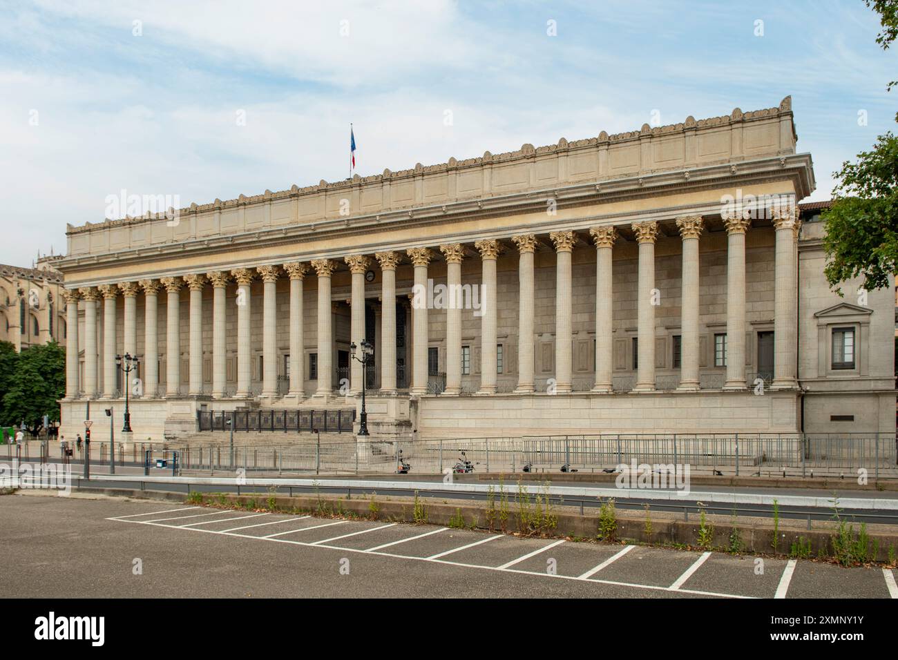 Palais de Justice, Lione, Rodano, Francia Foto Stock