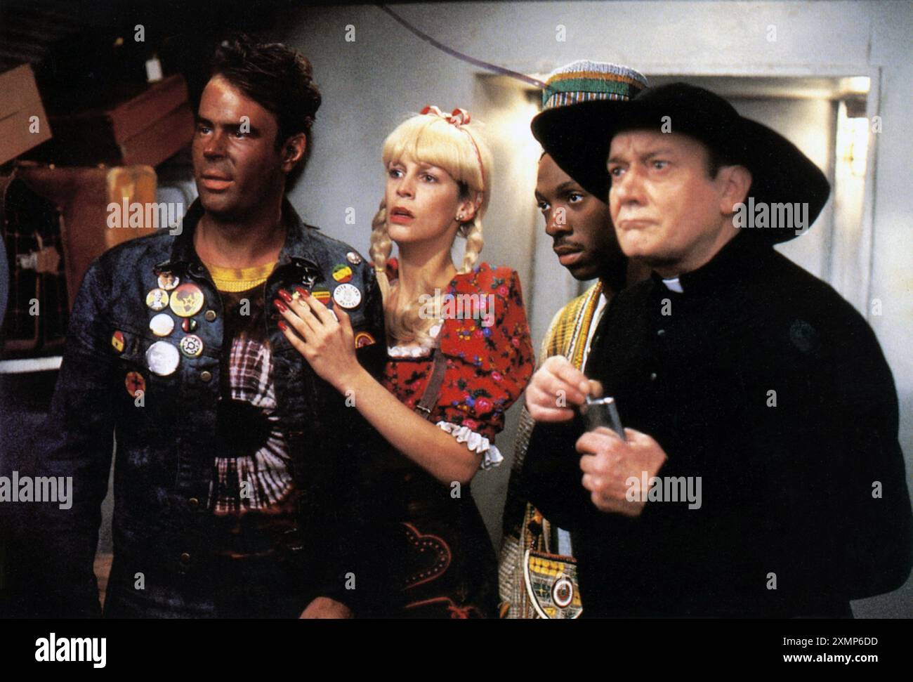 Trading Places anno: 1983 USA Direttore: John Landis Dan Aykroyd, Jamie Lee Curtis, Eddie Murphie, Denholm Elliott Foto Stock