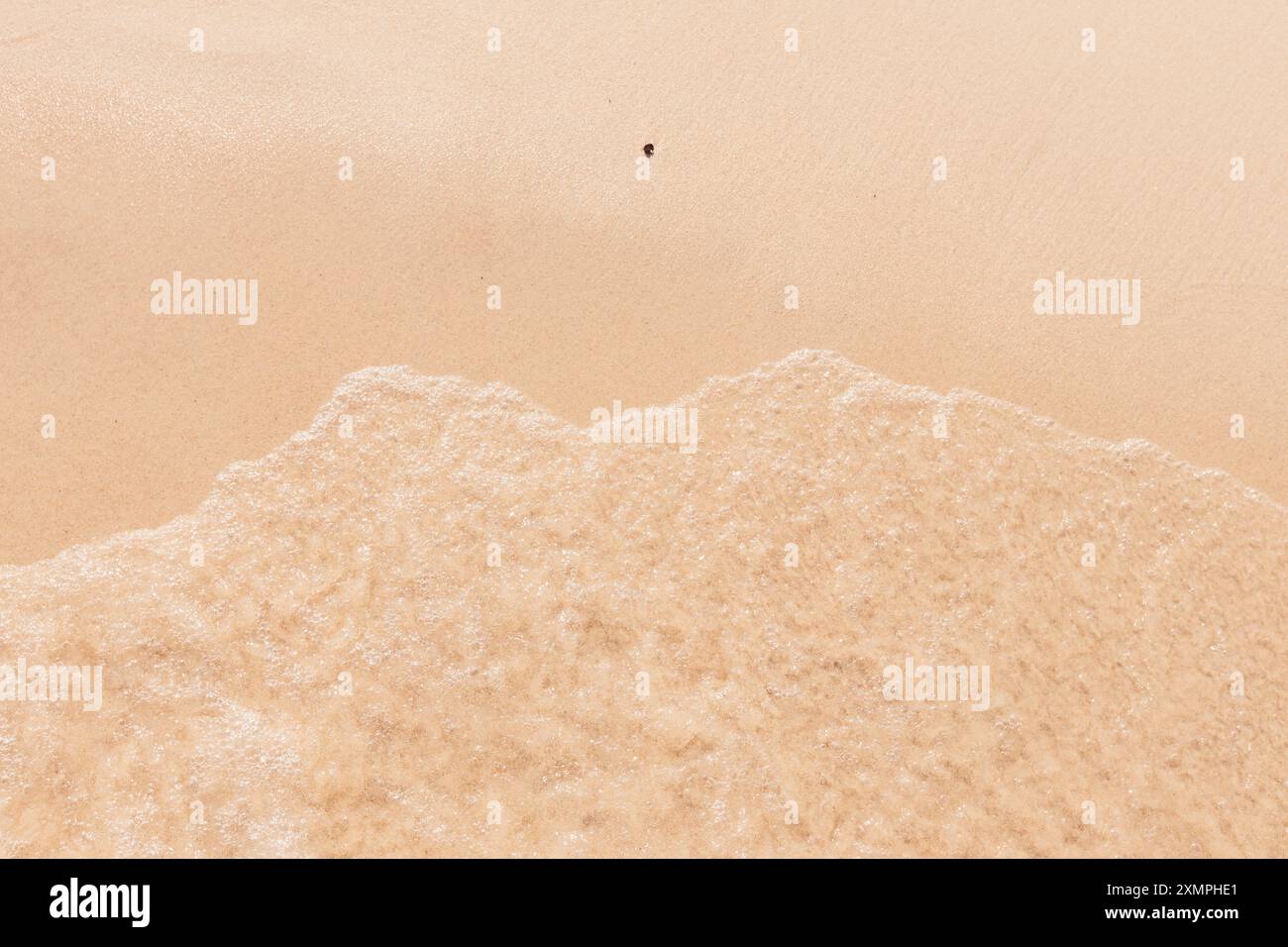 un luogo per il testo su un paesaggio marino con un'onda Foto Stock