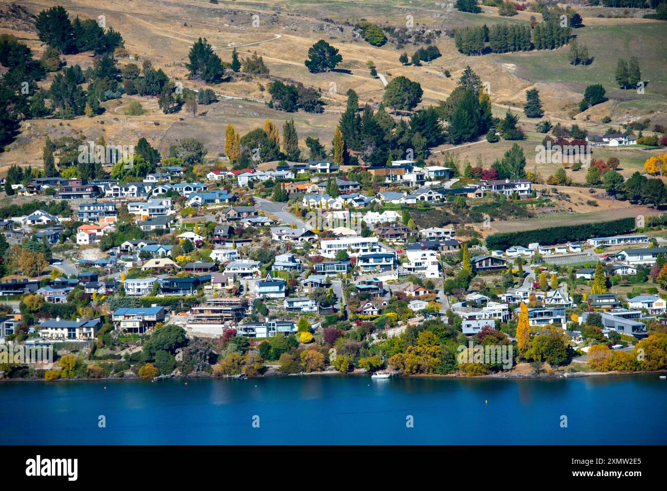 Penisola Kelvin a Queenstown - nuova Zelanda Foto Stock