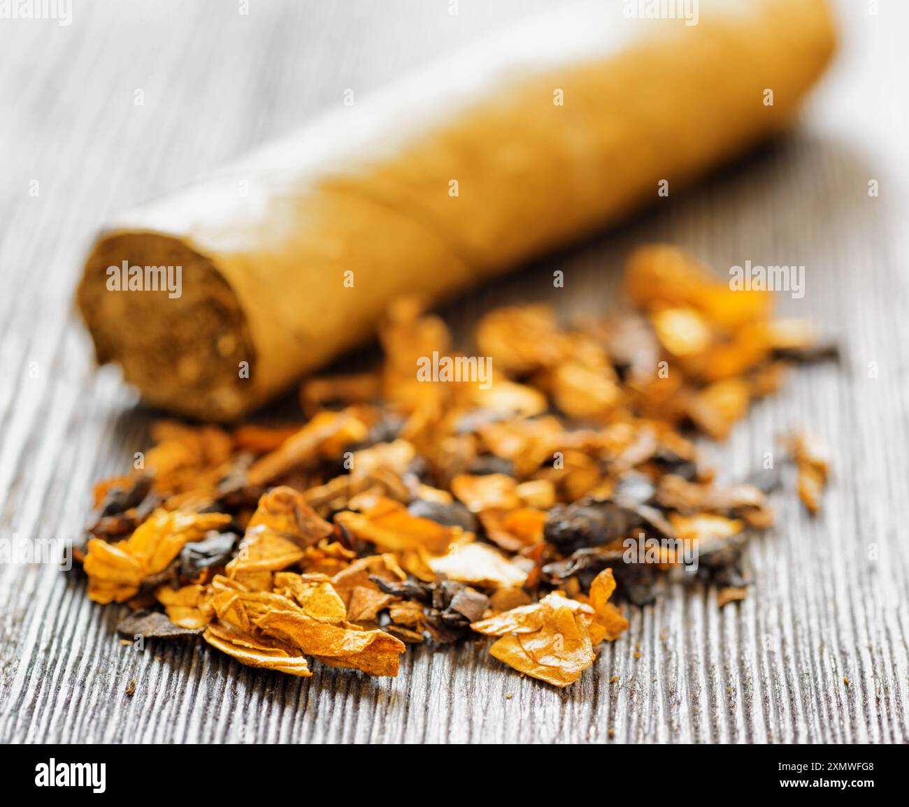 Tabacco e sigaro Foto Stock