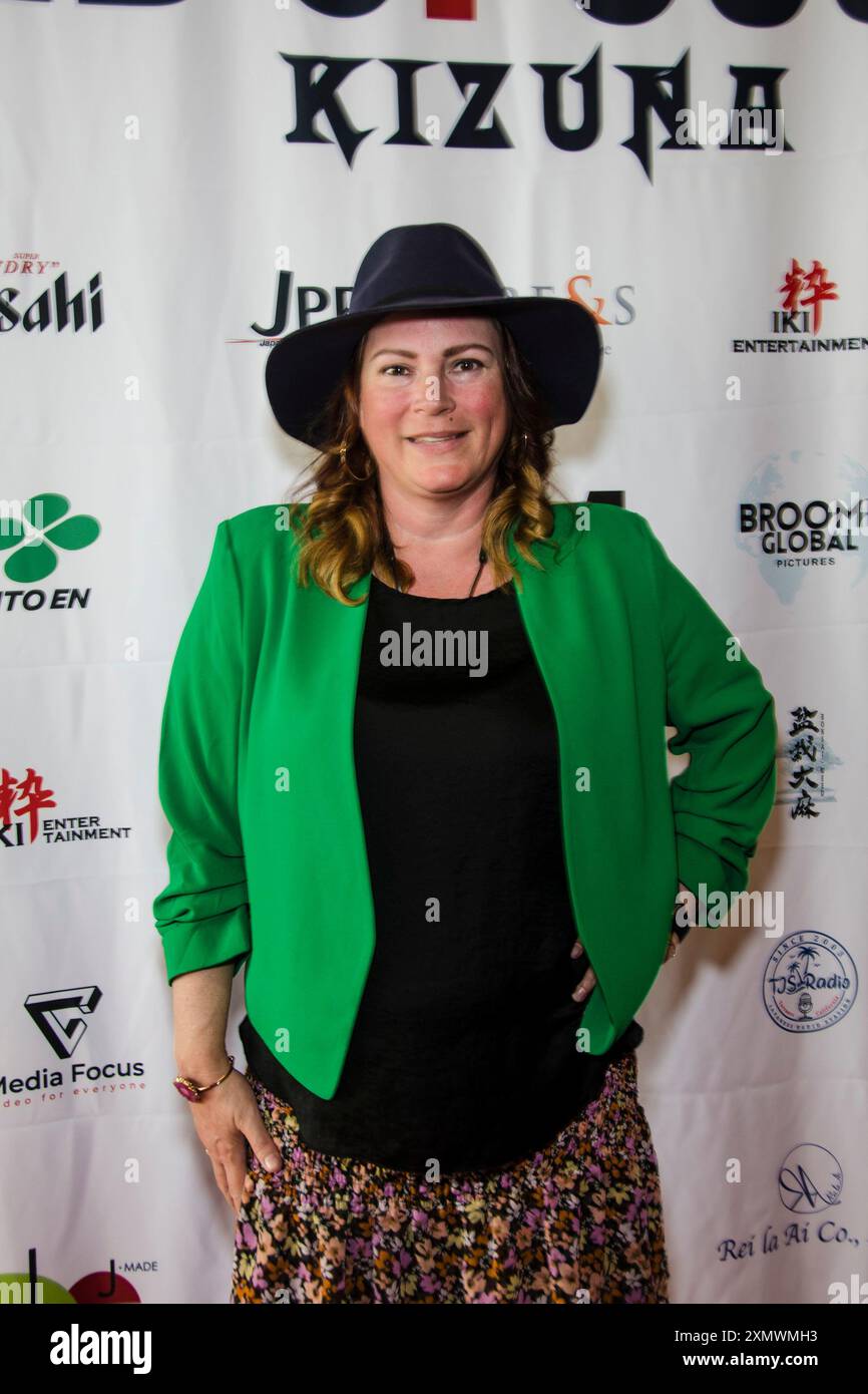 Film Premiere Bond of Justice 7-29-24 Foto Stock