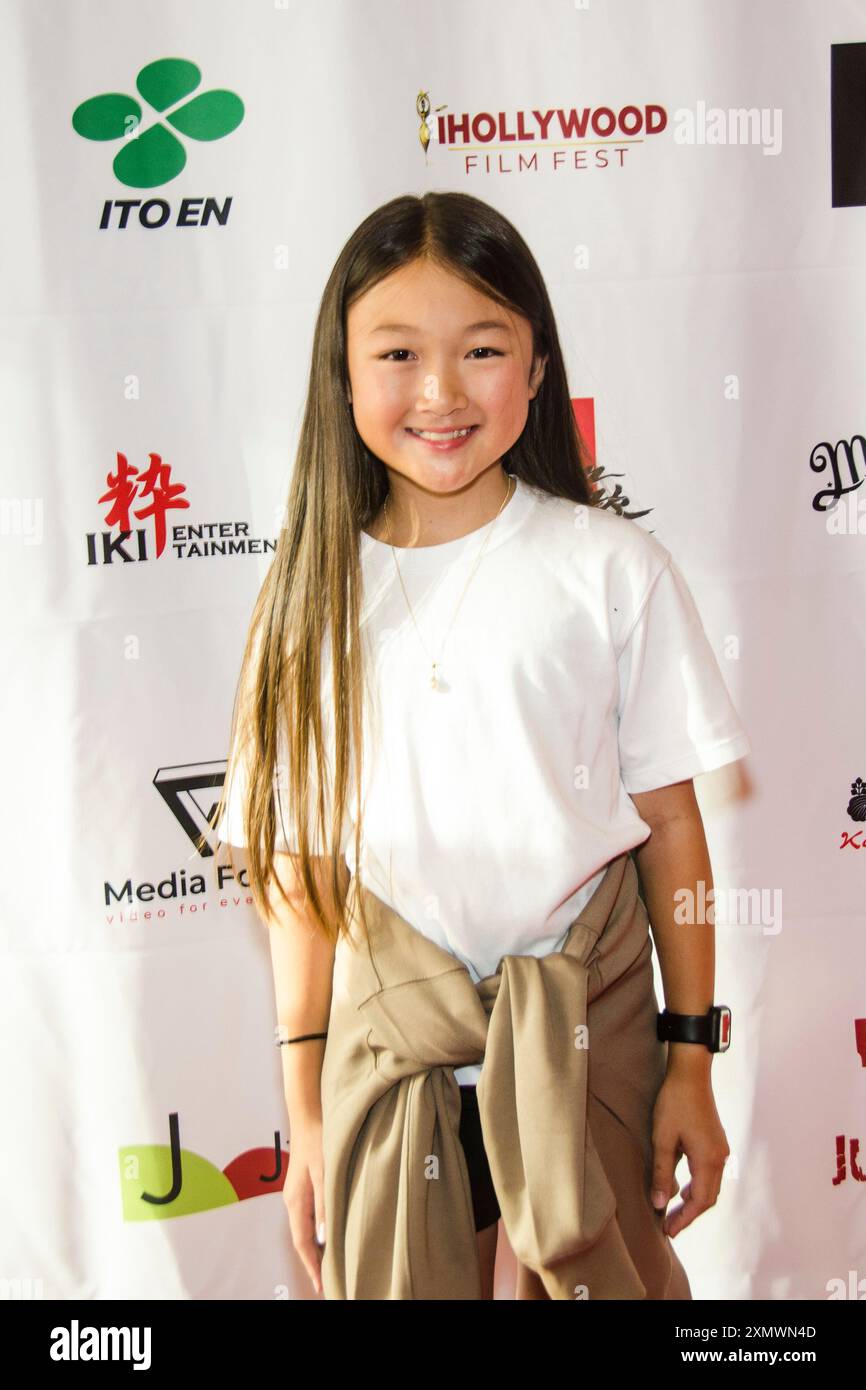 Film Premiere Bond of Justice 7-29-24 Foto Stock