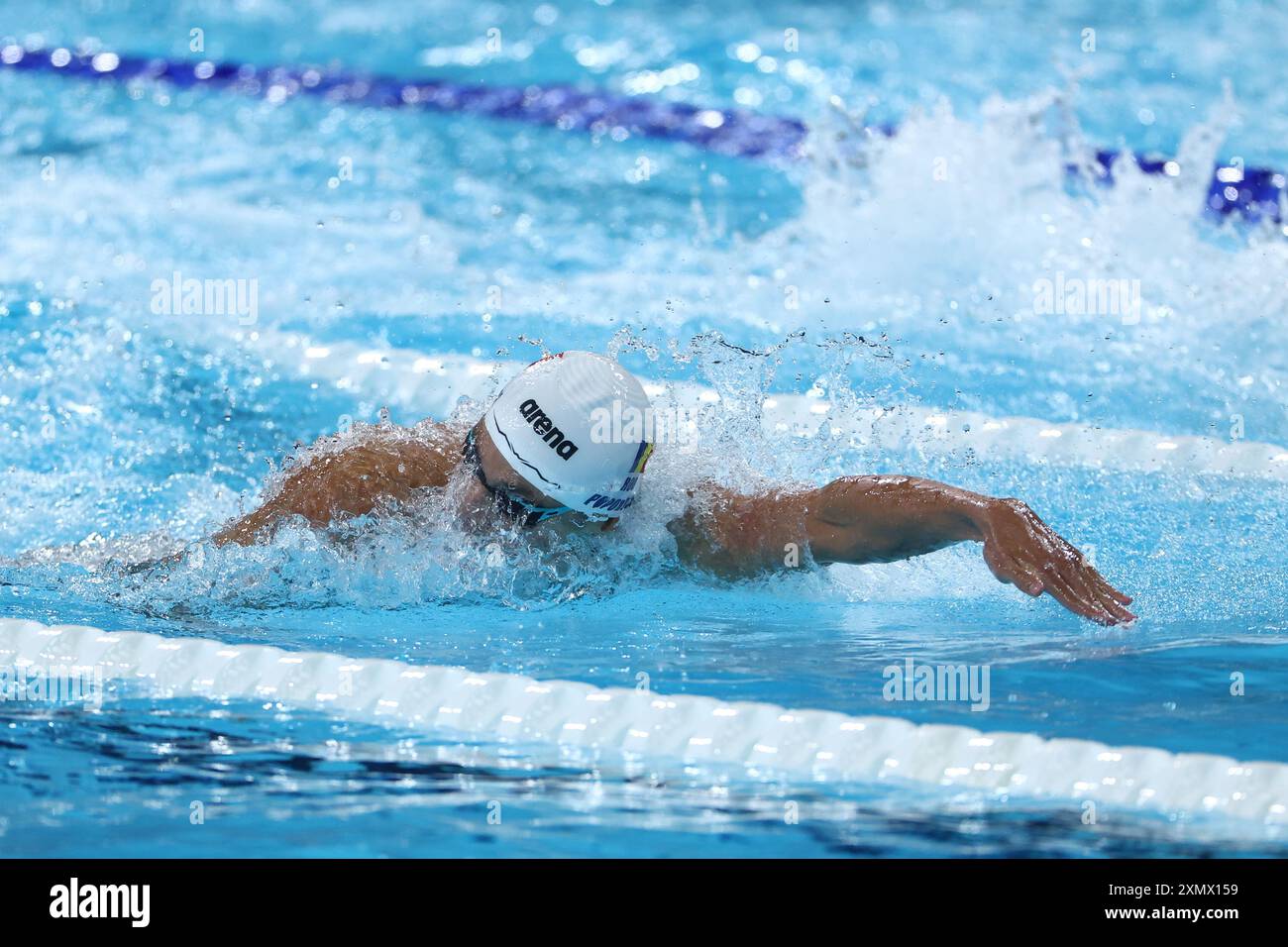 Parigi, Francia. 30 luglio 2024. Julien Mattia/le Pictorium - nuoto - miglior colpo finale olimpico - Parigi 2024 - 30/07/2024 - Francia/Hauts-de-Seine/Parigi - miglior colpo durante la finale olimpica di nuoto, alla Paris Defense Arena, il 29 luglio 2024 Credit: LE PICTORIUM/Alamy Live News Foto Stock