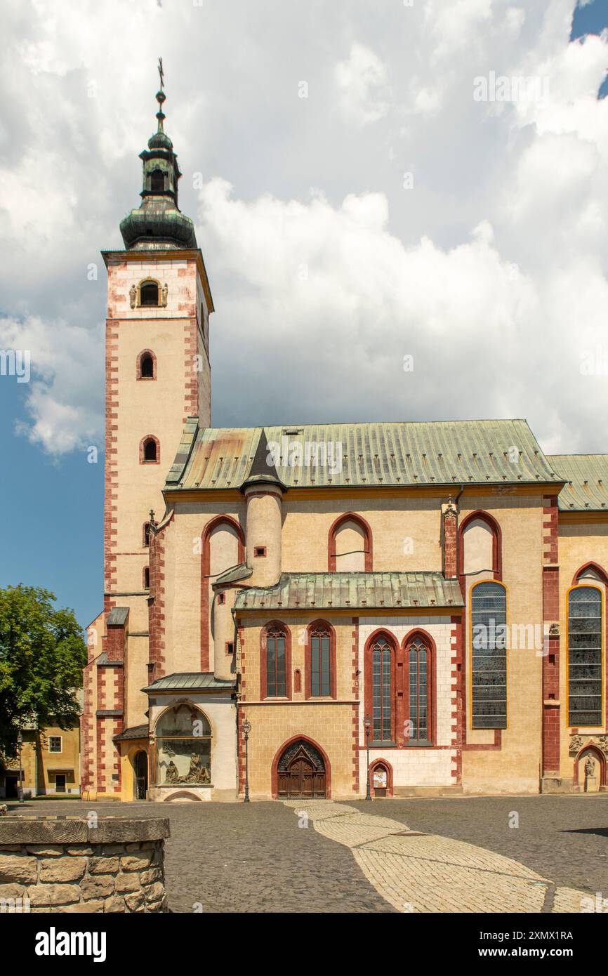 Chiesa dell'assunzione, Banska Bystrica, Slovacchia Foto Stock