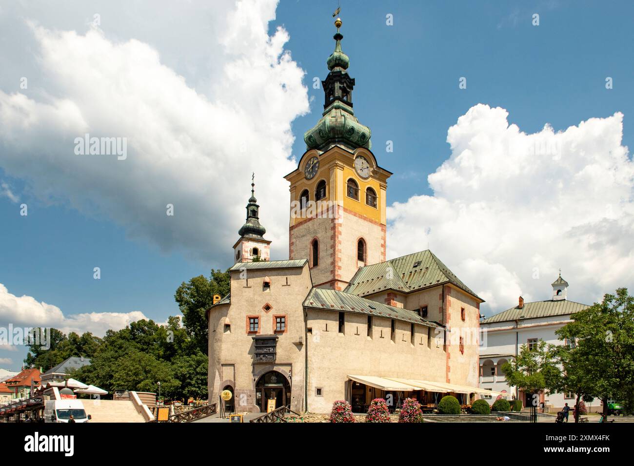Castello di Banska Bystrica, Banska Bystrica, Slovacchia Foto Stock