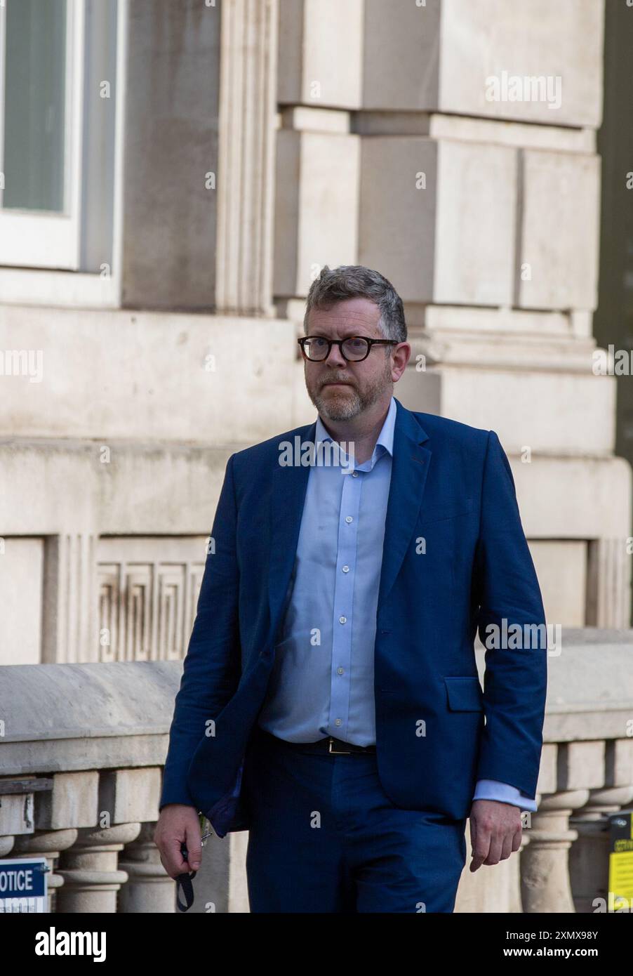 Londra, Regno Unito. 30 luglio 2024. Matthew Doyle direttore della comunicazione visto camminare a Whitehall credito: Richard Lincoln/Alamy Live News Foto Stock