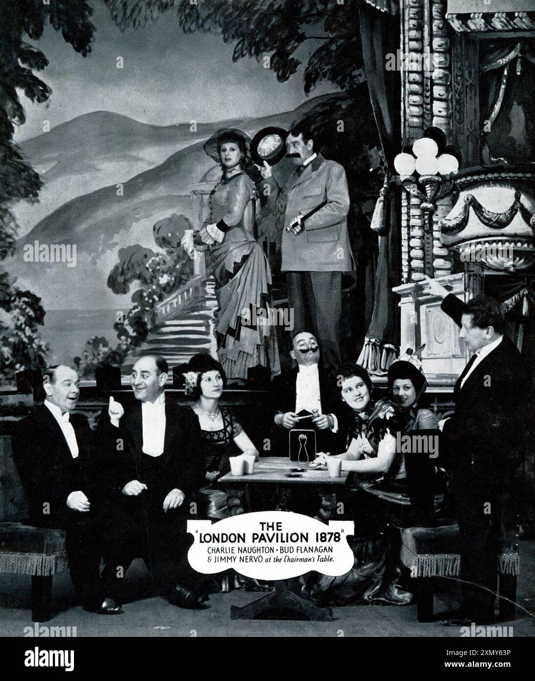 London Pavilion 1878, London Palladium Foto Stock