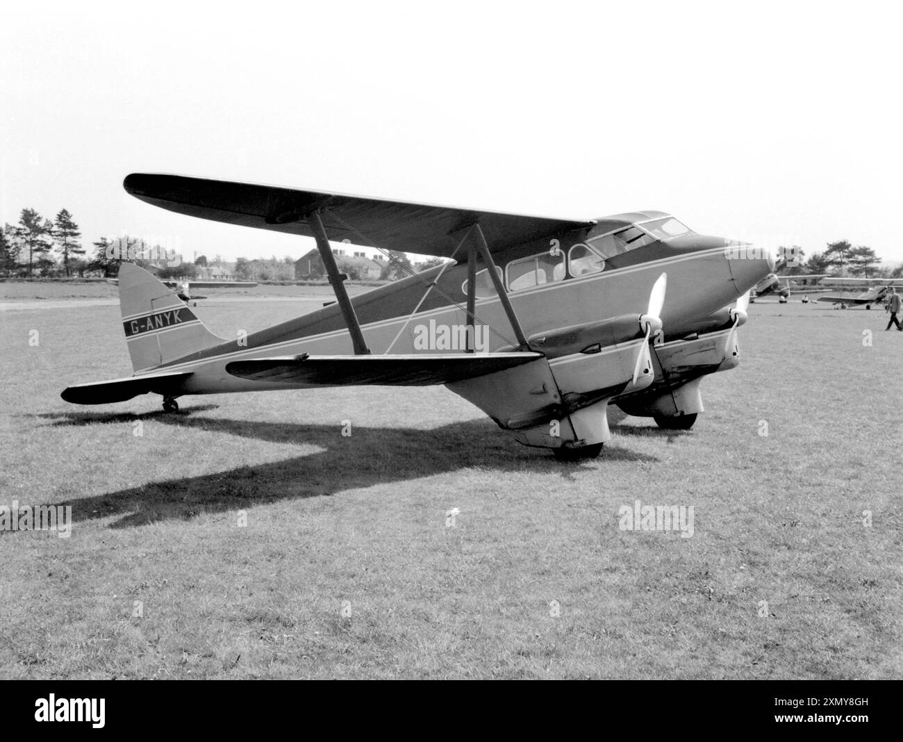 De Havilland D.H.90 Dragonfly G-ANYK Foto Stock