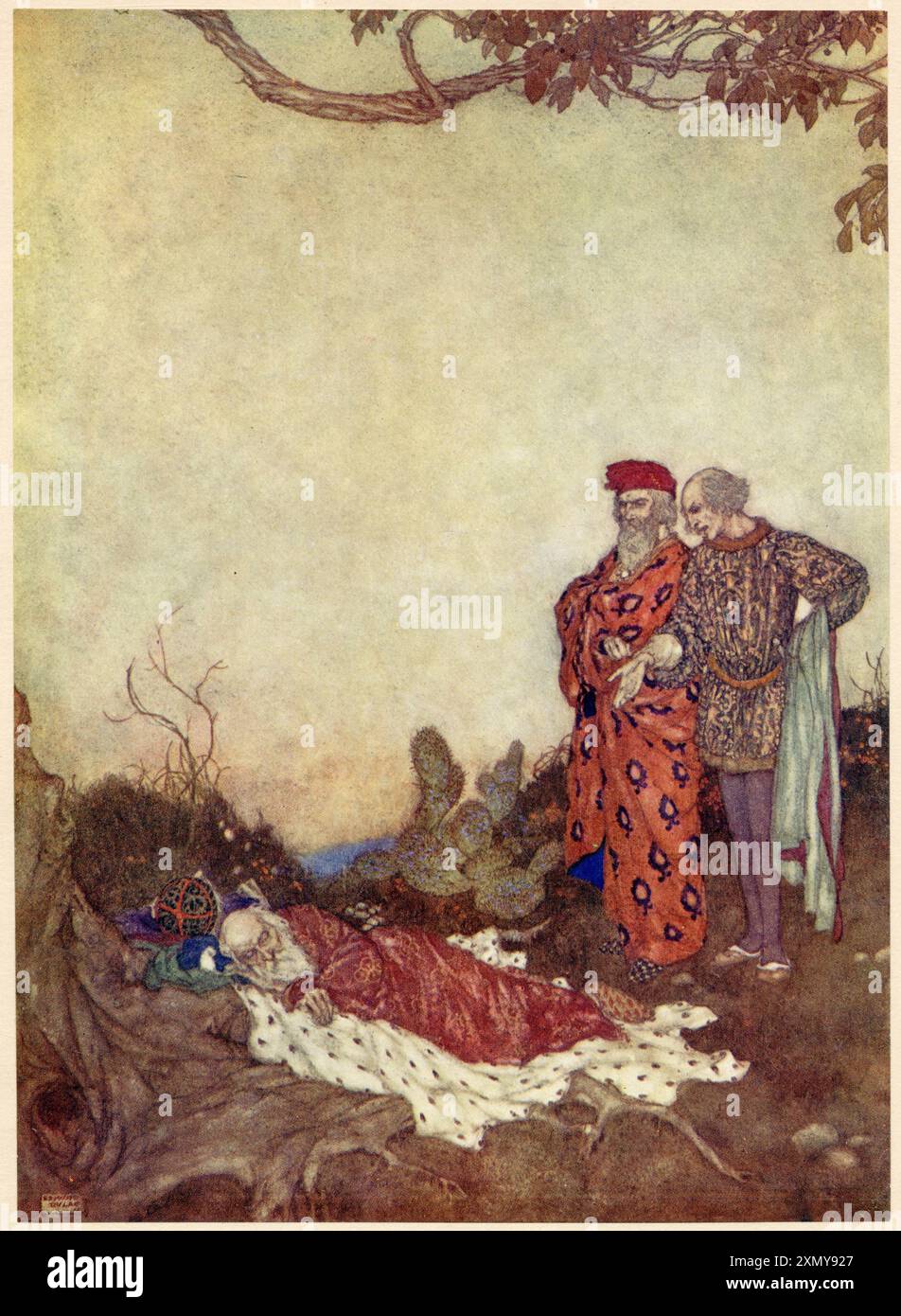 La tempesta Foto Stock