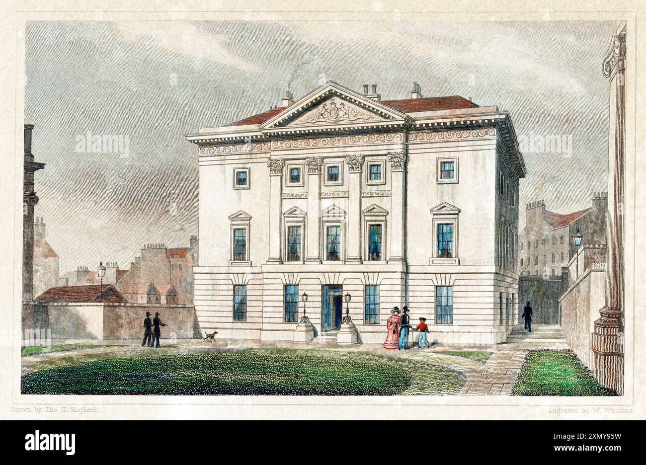 Royal Bank, St. Andrew's Square, Edimburgo, Scozia Foto Stock