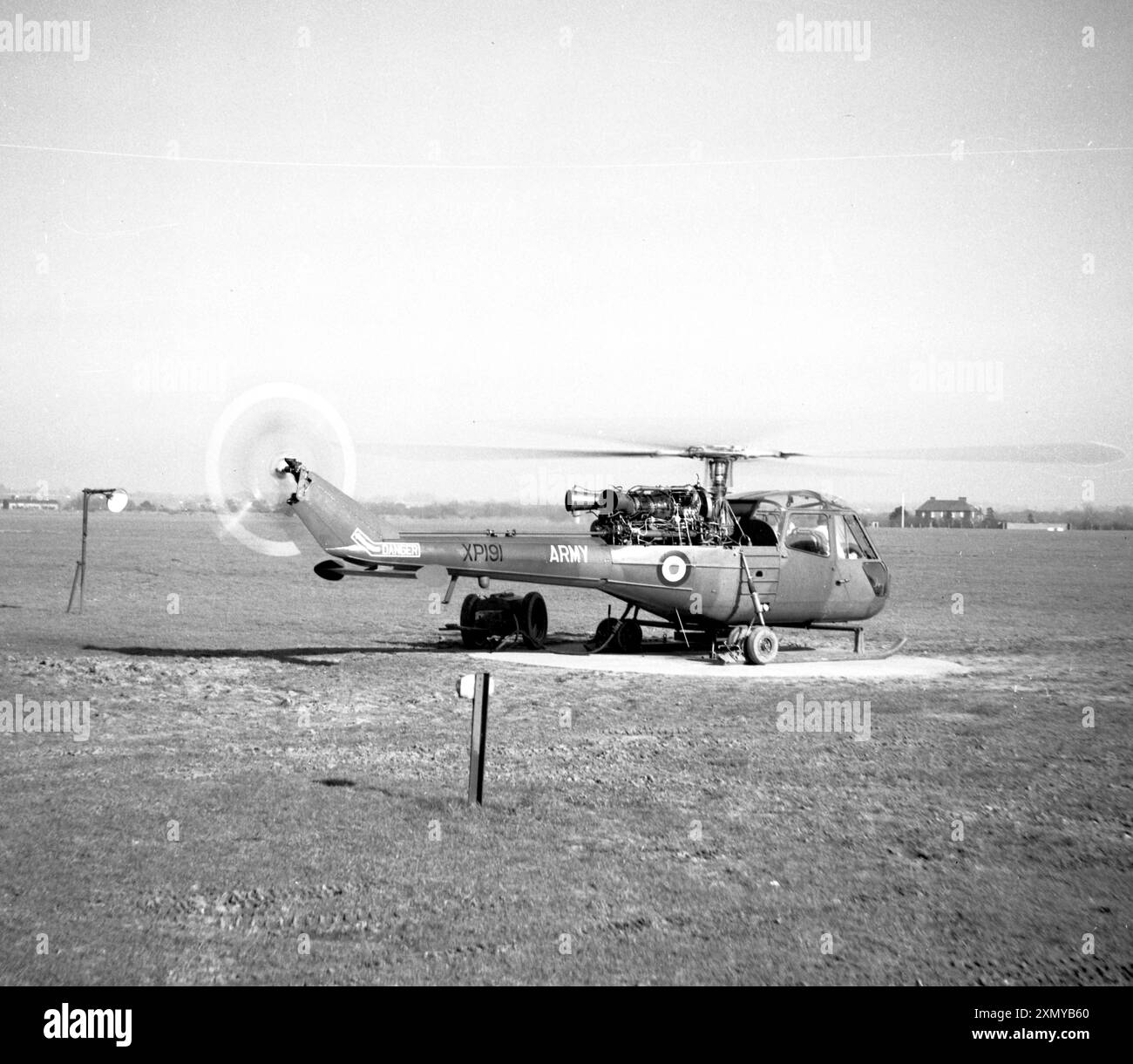 Saro P.531-2 - Scout AH.1 XP191 Foto Stock