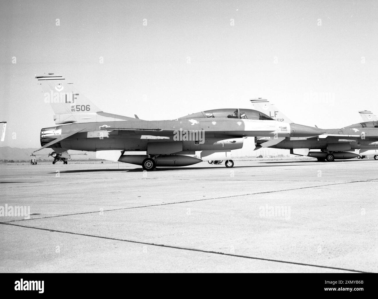 General Dynamics F-16D Fighting Falcon 85-1506 Foto Stock