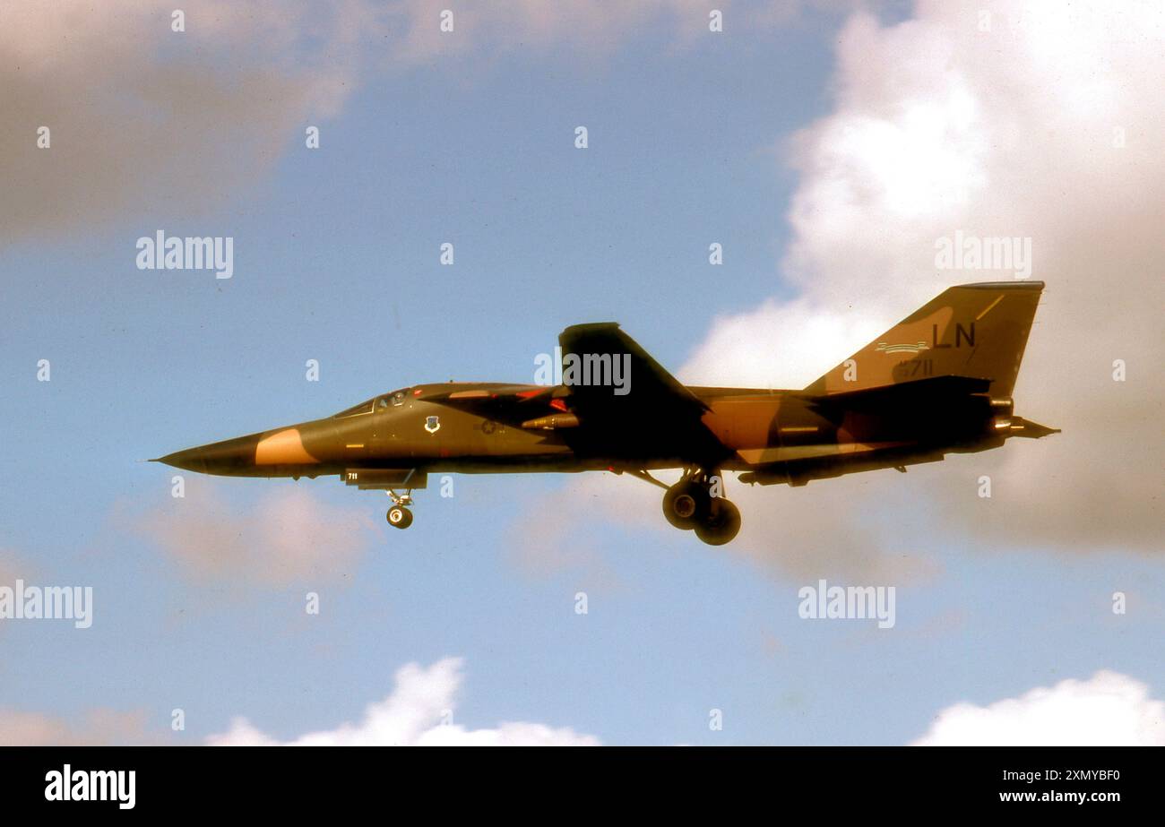 General Dynamics F-111F 73-0711 Foto Stock