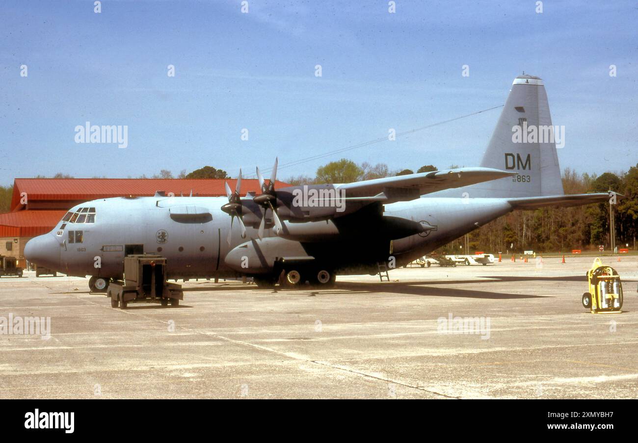 Lockheed EC-130E Hercules 62-1863 Foto Stock