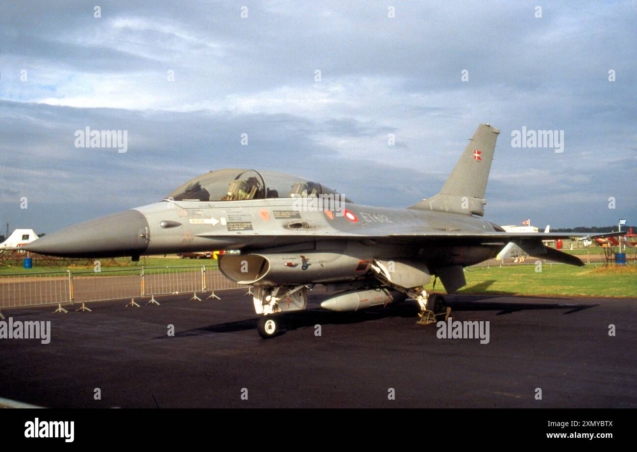 General Dynamics F-16BM Fighting Falcon ET-612 Foto Stock