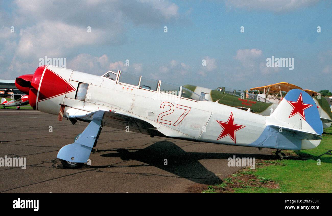 Aero C.11 G-AYAK - 27 bianco Foto Stock