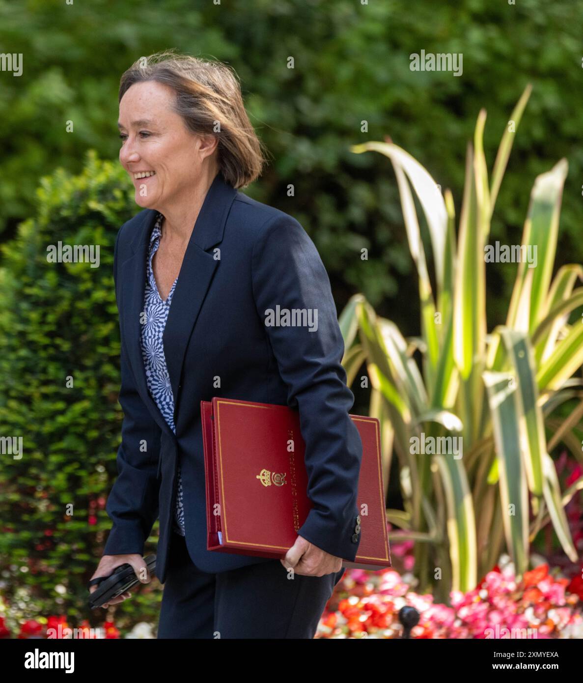 Londra, Regno Unito. 30 luglio 2024. Jo Stevens, Segretario gallese, ad una riunione di gabinetto al 10 di Downing Street a Londra. Crediti: Ian Davidson/Alamy Live News Foto Stock