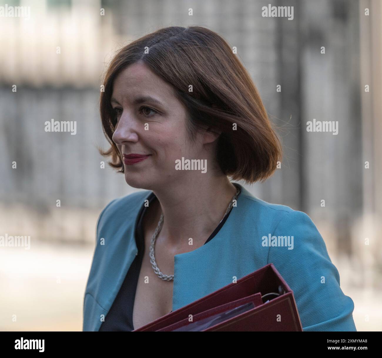 Downing Street, Londra, Regno Unito. 30 luglio 2024. Ministri del governo alla riunione finale del Gabinetto prima della pausa estiva. Bridget Phillipson, Segretario di Stato per l'istruzione in partenza. Crediti: Malcolm Park/Alamy Live News Foto Stock