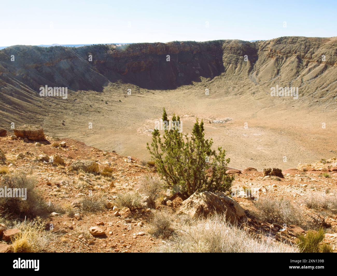 Meteor Crater National Landmark, Arizona Foto Stock