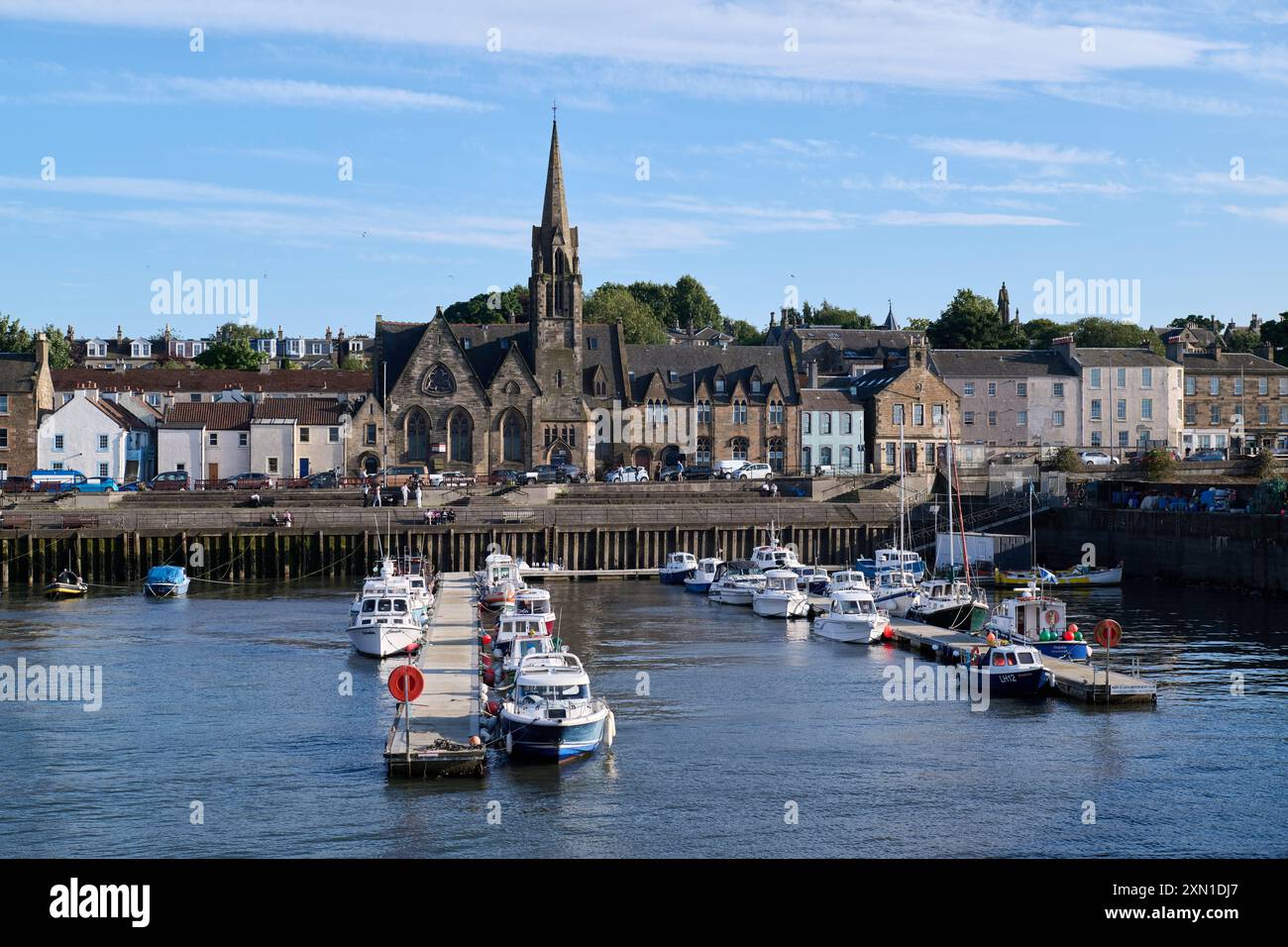 Edimburgo Scozia, Regno Unito 30 luglio 2024. Vista del porto presso Newhaven credito sst/alamy notizie dal vivo Foto Stock