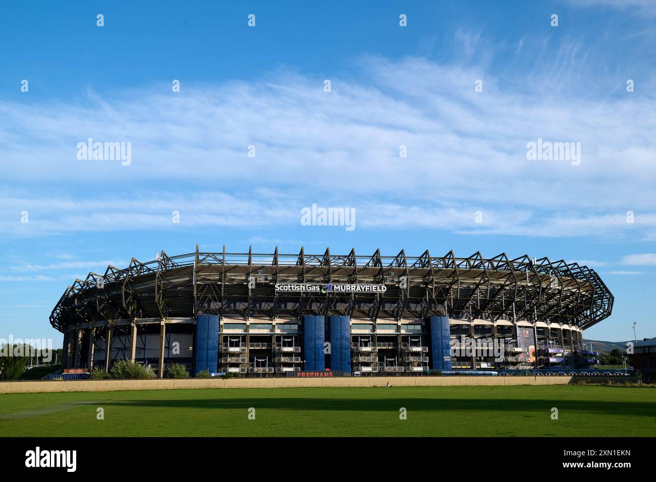 Edimburgo Scozia, Regno Unito 30 luglio 2024. Murrayfield Stadium, sede della Scottish Rugby Credit sst/alamy, notizie dal vivo Foto Stock