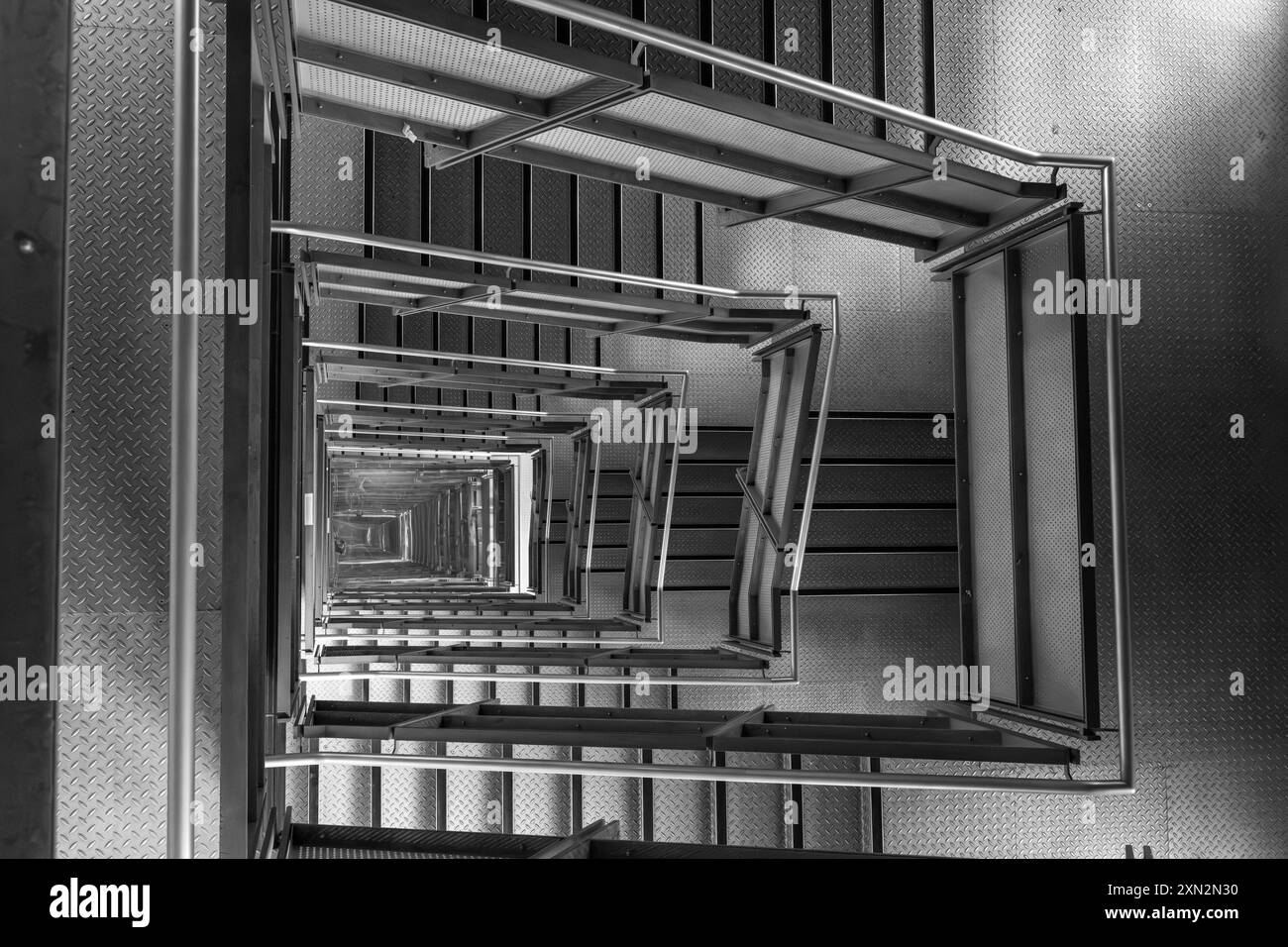 Scalinata nel Baltico a Gateshead Foto Stock