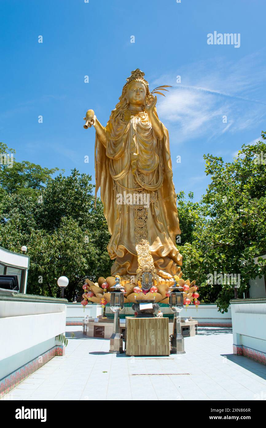 Wat Samphran o Tempio del Drago, Nakhon Pathom, Thailandia Foto Stock