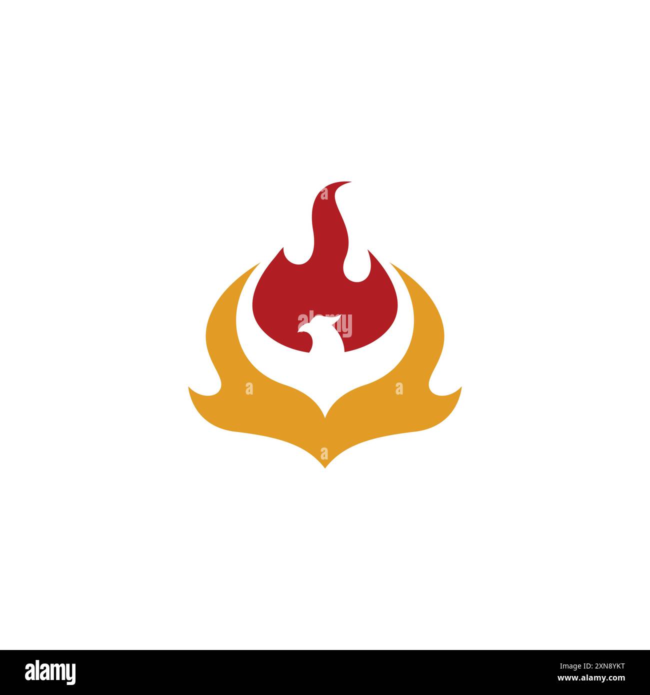Illustrazione vettoriale Phoenix. Logo Phoenix Illustrazione Vettoriale